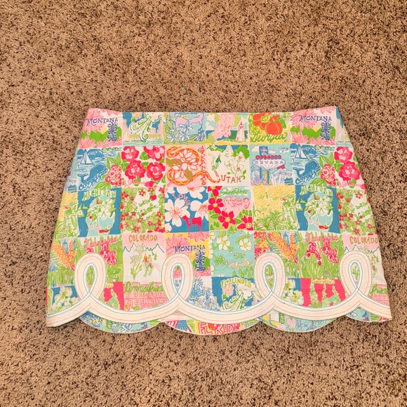 Lilly Pulitzer Dresses & Skirts - Lilly Pulitzer Scalloped edge skirt